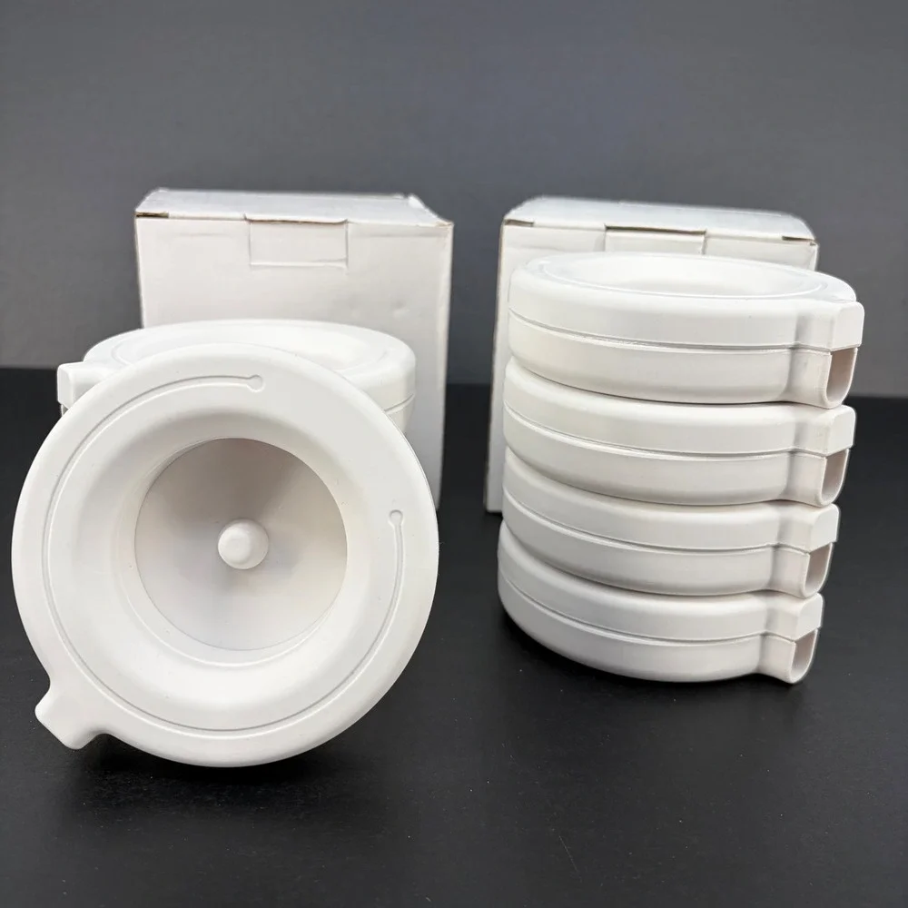 Lulu Home Cat Water Fountain Filter 2Pack Bundle White Round Replacement Filters